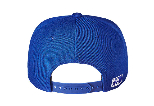 Snapback Cap blau 62 Rückseite