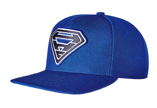 Snapback Cap blau 62 Seitenansicht