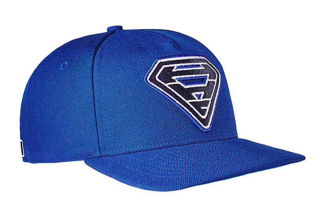 Snapback Cap blau 62 Seitenansicht