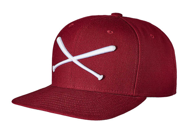 Snapback Cap rot 448 Seitenansicht