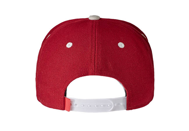 Snapback Cap lila 577 Rückseite