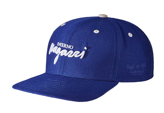 Snapback Cap lila 586 Seitenansicht