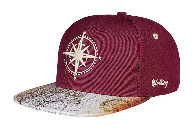 Snapback Cap rot 792 Seitenansicht