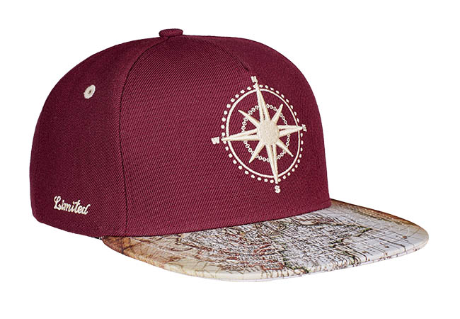 Snapback Cap rot 792 Seitenansicht