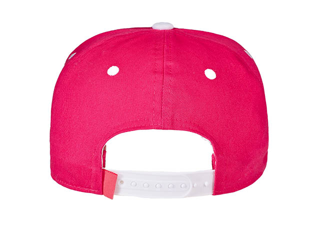 Snapback Cap pink 799 Rückseite